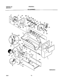 ICE CONTAINER Diagram and Parts List for FRS23KR4AW2  Frigidaire Refrigerator