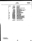 BODY PARTS Diagram and Parts List for 31-3982-23-01  Tappan Range