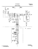 WIRING DIAGRAM Diagram and Parts List for FRT21HS6AW3  Frigidaire Refrigerator