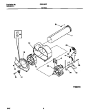 MOTOR Diagram and Parts List for GSE746RFS1  Gibson Dryer