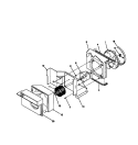 AIR HANDLING Diagram and Parts List for WAC051T7Z2  Frigidaire Air Conditioner