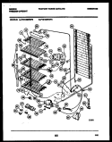 SYSTEM AND ELECTRICAL PARTS Diagram and Parts List for FV21M9WXFB  Gibson Freezer