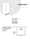 COVER Diagram and Parts List for E32AR75DCS0  Electrolux Refrigerator