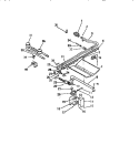 Part Location Diagram of 5308013941 Frigidaire TOP BURNER VALVE