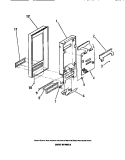 ELECTRICAL CONTROLS, PANEL, TRIM Diagram and Parts List for MC640C0  Frigidaire Microwave
