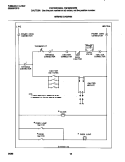 WIRING DIAGRAM Diagram and Parts List for FGF335CGTB  Frigidaire Range