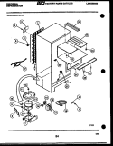 SYSTEM AND AUTOMATIC DEFROST PARTS Diagram and Parts List for GCD14WD0  Frigidaire Refrigerator