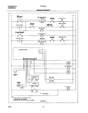 WIRING SCHEAMTIC Diagram and Parts List for FEFL77ABE  Frigidaire Range