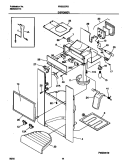 DISPENSER Diagram and Parts List for FRS26ZRGDB  Frigidaire Refrigerator