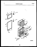DOOR PARTS Diagram and Parts List for TGK210KN0W  Kelvinator Refrigerator