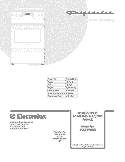COVER Diagram and Parts List for PLEFZ398GCA  Frigidaire Range
