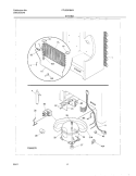 SYSTEM Diagram and Parts List for FFU20F9HW3  Frigidaire Freezer