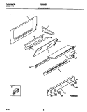 SPLASHER / LIGHT Diagram and Parts List for TGO336BFDA  Tappan Range