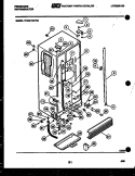 CABINET PARTS Diagram and Parts List for FPZ24VWFA0  Frigidaire Refrigerator