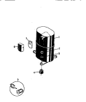 COMPRESSOR Diagram and Parts List for AS248H2K1  Frigidaire Air Conditioner