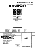 COVER Diagram and Parts List for FCS367CHBA  Frigidaire Range
