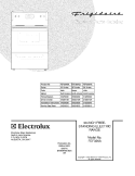 COVER Diagram and Parts List for FEF326AQL  Frigidaire Range