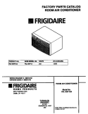 COVER Diagram and Parts List for FAL123Y1A4  Frigidaire Air Conditioner