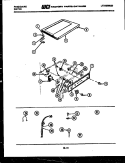 TOP, CONTROL AND MISCELLANEOUS PART Diagram and Parts List for DG2000DW1  Frigidaire Dryer