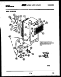 SYSTEM AND AUTOMATIC DEFROST PARTS Diagram and Parts List for RT17F7WP3B  Gibson Refrigerator