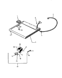 TOP PANEL Diagram and Parts List for LT600EXD1  Frigidaire Washer