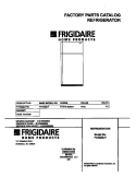 COVER Diagram and Parts List for F44Q22JTB0  Frigidaire Refrigerator
