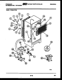 SYSTEM AND AUTOMATIC DEFROST PARTS Diagram and Parts List for FPES21TPL0  Frigidaire Refrigerator