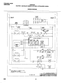WIRING DIAGRAM Diagram and Parts List for FGF376CEBJ  Frigidaire Range