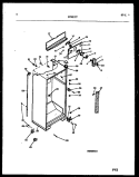 CABINET PARTS Diagram and Parts List for FPS21TPL0  Frigidaire Refrigerator