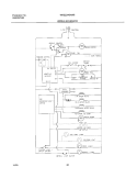 WIRING SCHEMATIC Diagram and Parts List for WRS23W0AW8  Westinghouse Refrigerator