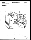 Part Location Diagram of 5300809117 Frigidaire PANEL-WHITE
