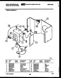 ELECTRICAL PARTS Diagram and Parts List for WAC056P7A1  Frigidaire Air Conditioner