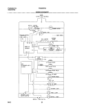 WIRING SCHEMATIC Diagram and Parts List for FRS26HF6BQ1  Frigidaire Refrigerator