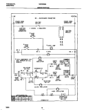 WIRING DIAGRAM Diagram and Parts List for WGF355BAWE  Frigidaire Range