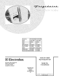 COVER Diagram and Parts List for FSC23R5DSB9  Frigidaire Refrigerator