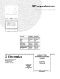 COVER Diagram and Parts List for FES365ESF  Frigidaire Range