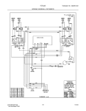 WIRING DIAGRAM Diagram and Parts List for FEF336BCG  Frigidaire Range