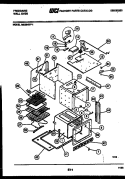 BODY PARTS Diagram and Parts List for REG94BFB1  Frigidaire Wall Oven