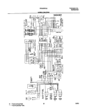 WIRING DIAGRAM Diagram and Parts List for FRS23KR4AQ4  Frigidaire Refrigerator