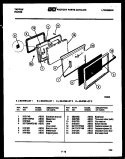 BODY PARTS Diagram and Parts List for 31-7968-66-03  Tappan Range