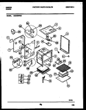 BODY PARTS Diagram and Parts List for CEC3S5WXD  Gibson Range