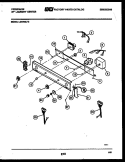 CONSOLE AND CONTROL PARTS Diagram and Parts List for LCE732LL2  Frigidaire Washer Dryer Combo