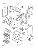 Part Location Diagram of 316253410 Frigidaire WIRING HARNESS