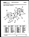 ELECTRICAL PARTS Diagram and Parts List for FAL117T1A1  Frigidaire Air Conditioner