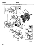UNIT PARTS Diagram and Parts List for MDD40TG3  Gibson Dehumidifier