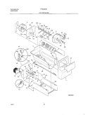 ICE CONTAINER Diagram and Parts List for FRS26ZGHD5  Frigidaire Refrigerator