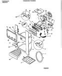 I & W DISPENSER (DOOR) Diagram and Parts List for FRS22WHBD0  Frigidaire Refrigerator