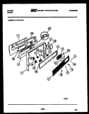 Part Location Diagram of 3051864 Frigidaire TRIM-LOWER SPLASHER