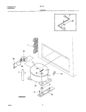 SYSTEM Diagram and Parts List for CF133  Frigidaire Freezer