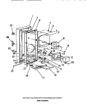 ELECTRICAL CONTROLS, PANEL, TRIM Diagram and Parts List for MC1020C0  Frigidaire Microwave